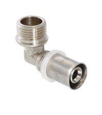 Угольник латунный пресс VALTEC 32 * 1