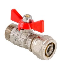 Кран шаровой латунный VALTEC DN16 * 1/2