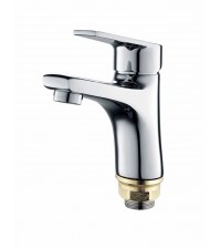 Смеситель для раковины РМС однорычажный с изливом 112 мм хром SL132-001F