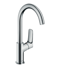Смеситель для раковины Hansgrohe Logis 210 однорычажный с поворотным изливом 154 мм хром 71130000