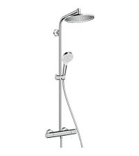 Душевая система Hansgrohe Crometta S 240 1jet Showerpipe EcoSmart 27268000