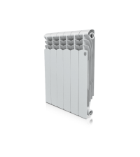 Радиатор биметаллический Royal Thermo 500 6 секций REVOLUTION BIMETALL боковое подключение НС-1058966