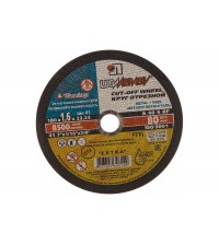 Круг отрезной по металлу и нержавеющей стали LUGAABRASIV 180 * 1,6 * 22 мм 4448