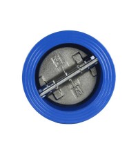 Клапан обратный чугунный Benarmo DN100 PN16 двухстворчатый с чугунными створками EPDM