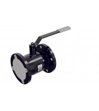 Кран шаровой стальной ст 20 ALSO DN125 PN16 фланцевый КШ.Ф.З.125.16-01 неполнопроходной строительная длина L=255 мм