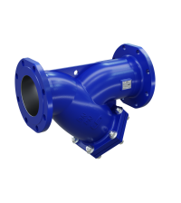 Фильтр магнитный фланцевый LD ФМФ DN080 PN16 У-образный чугунный