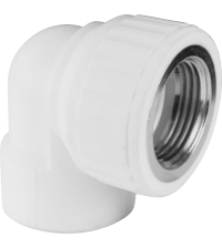 Угольник комбинированный полипропиленовый Valfex PRO DN20 * 1/2
