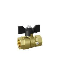 Кран шаровой латунный для манометра LD Pride DN15 1/2