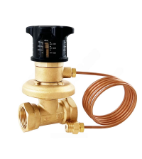 Клапан балансировочный латунный автоматический без ниппелей Benarmo DN25 PN16