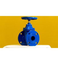 Задвижка чугунная с обрезиненным клином 30ч39р FORS Ду50 Ру16 фланцевая с универсальной рассверловкой фланцев PN10/16