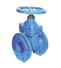 Задвижка чугунная 30ч39р Dendor 47GV Ду50 Ру16 с обрезиненным клином фланцевая